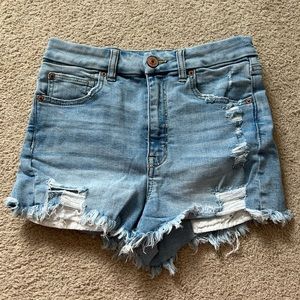 American Eagle High-Waisted jean shorts